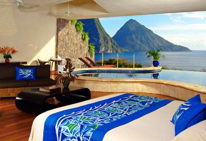 Jade Mountain في الكاريبي: منتجع معزول عن العالم والخيار الأفضل للعشّاق